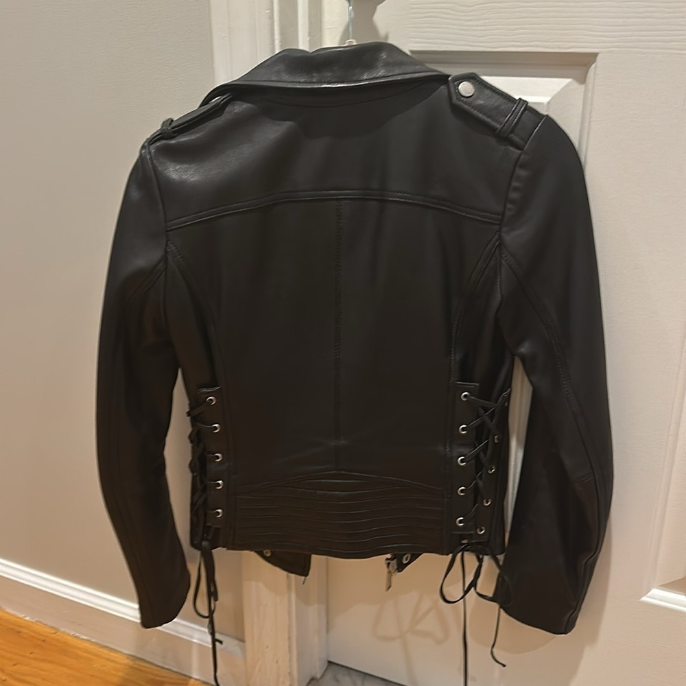 BCBG Generation Leather Jacket - Picture 6 of 7